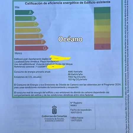 Vivienda Vacacional Casa Oceano *